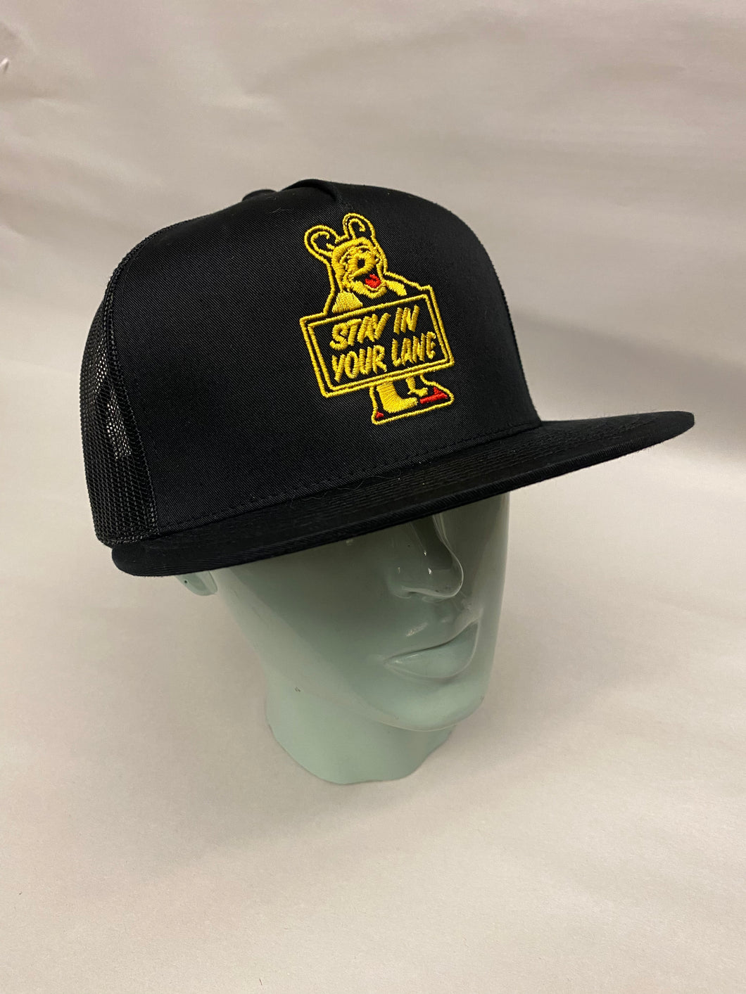 Stay In Your Lane trucker hat